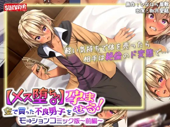 survive 雌堕♂用钱买下的不良男子 前篇 动态漫画版 04