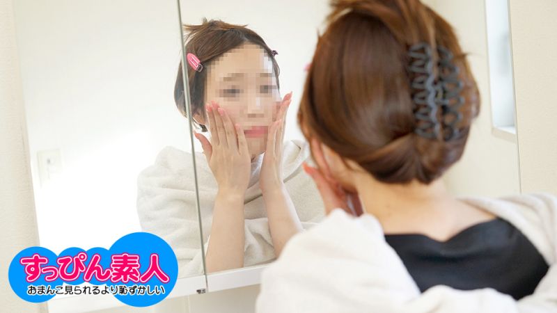 素颜素人 胸部与素颜被看到会害羞的超M妹子