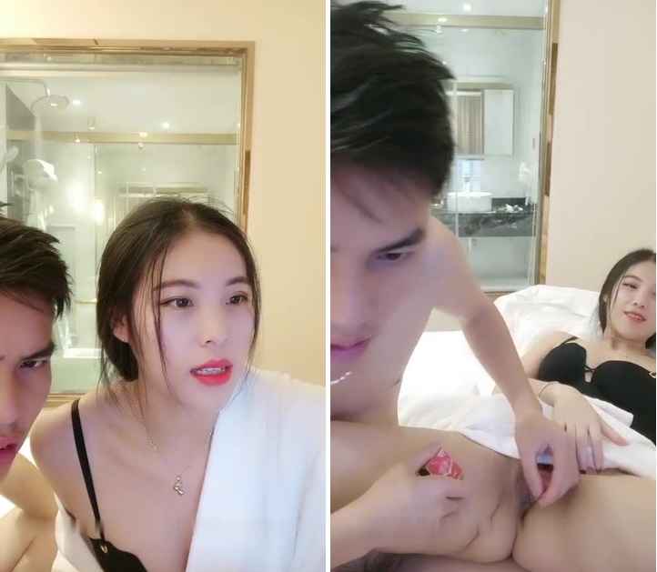 红唇漂亮妹子与链子炮友酒店激情啪啪 口交上位骑乘自己动多种姿势换着操非常诱人