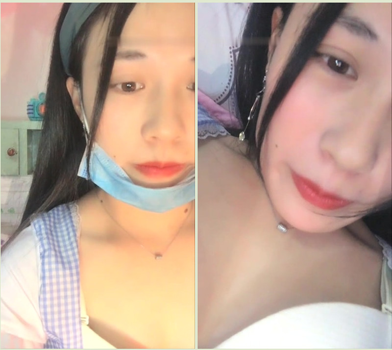 高颜值萌妹子女仆装道具自慰 近距离特写按摩器震动肥逼湿透诱人