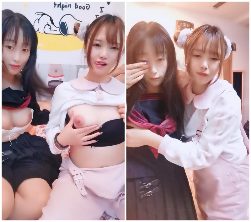 百变小可爱 露脸年轻清纯少女带两位小姐妹群P 吃奶玩逼口交大鸡巴淫声荡语各种蹂躏
