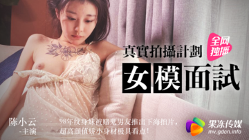 果冻传媒 女模面试 陈小云