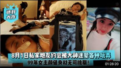 8月1日 私家炮友约会 被大神迷晕各种玩弄