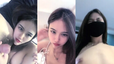 颜值不错妹子与炮友双人啪啪
