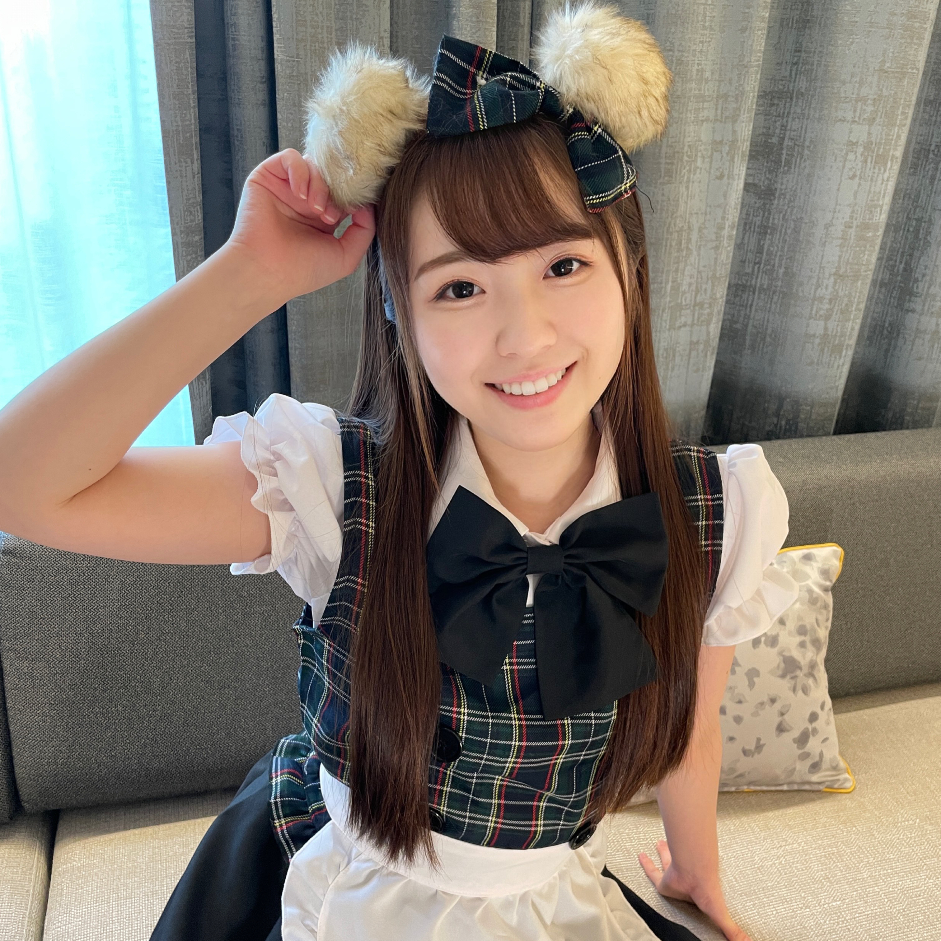 FC2-4057629 超适合女仆装的未来酱 生内射后清洁口交